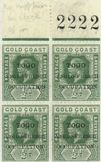 TOGO overprint